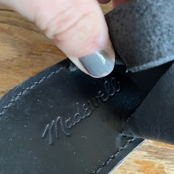 Madewell The Boardwalk Ankle Strap Sandals Womens Size 8.5 - Picture 4 of 6